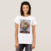 Pierre-Auguste Renoir - Bloemen in een Vase T-shirt (Voorkant volledig)