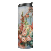 Pierre-Auguste Renoir - Bloemen in een Vase Thermosbeker (Gedraaid links)