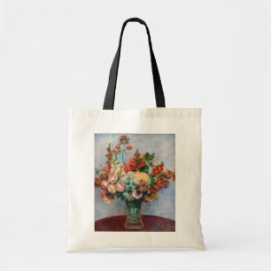 Pierre-Auguste Renoir - Bloemen in een Vase Tote Bag
