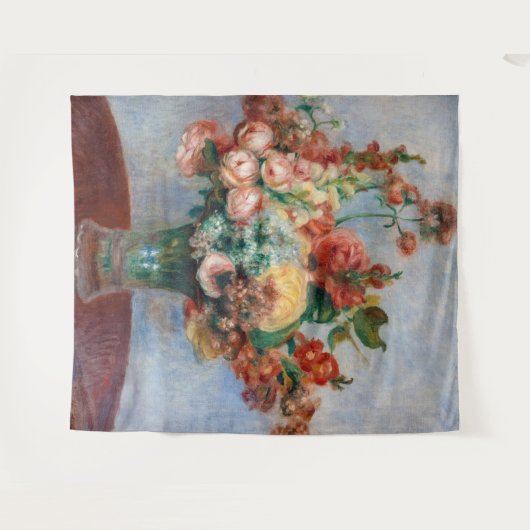 Pierre-Auguste Renoir - Bloemen in een Vase Wandkleed (Voorkant (horizontaal))