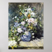 Pierre-Auguste Renoir, bloemen Poster (Voorkant)