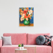 Pierre-Auguste Renoir - Boeket Canvas Afdruk (Insitu (Woonkamer))