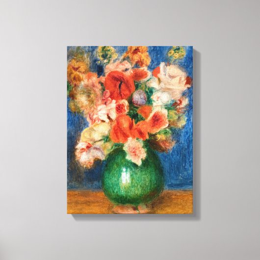 Pierre-Auguste Renoir - Boeket Canvas Afdruk (Voorkant)