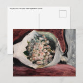 Pierre-Auguste Renoir - Boeket in een doos Briefkaart (Voorkant / Achterkant)