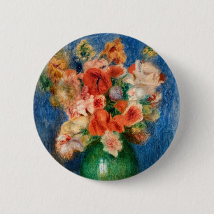 Pierre-Auguste Renoir - Boeket Ronde Button 5,7 Cm