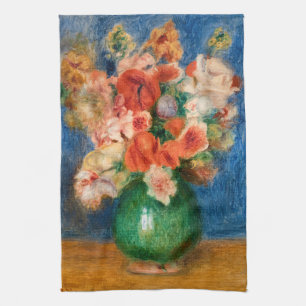 Pierre-Auguste Renoir - Boeket Theedoek