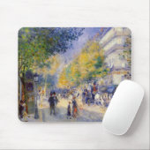 Pierre Auguste Renoir - Boulivards of Paris Muismat (Met muis)