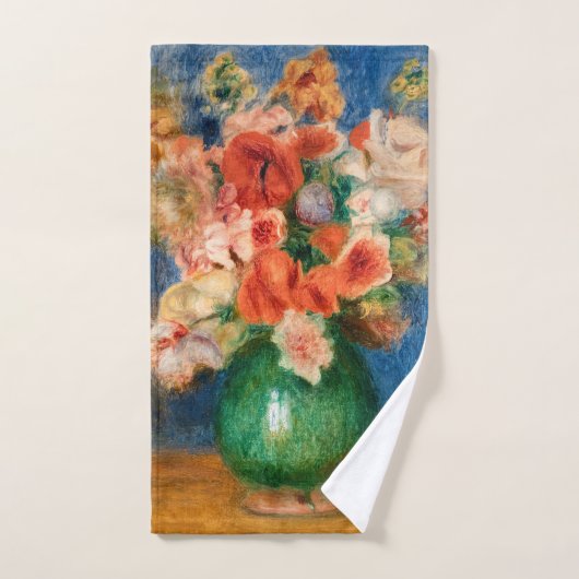 Pierre-Auguste Renoir - Bouquet Bad Handdoek (Handdoek)