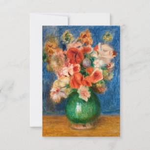 Pierre-Auguste Renoir - Bouquet Bedankkaart
