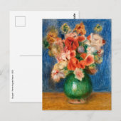 Pierre-Auguste Renoir - Bouquet Briefkaart (Voorkant / Achterkant)
