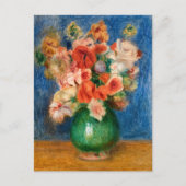 Pierre-Auguste Renoir - Bouquet Briefkaart (Voorkant)