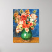 Pierre-Auguste Renoir - Bouquet Canvas Afdruk (Voorkant)