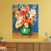 Pierre-Auguste Renoir - Bouquet Canvas Afdruk (Insitu (Woonkamer))