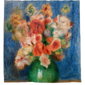 Pierre-Auguste Renoir - Bouquet Douchegordijn (Voorkant)