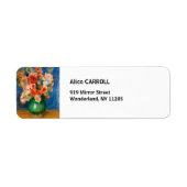 Pierre-Auguste Renoir - Bouquet Etiket (Voorkant)