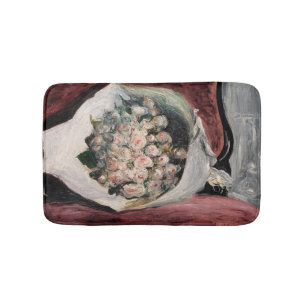 Pierre-Auguste Renoir - Bouquet in een doos Badmat