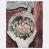 Pierre-Auguste Renoir - Bouquet in een doos Fleece Deken (Voorkant)