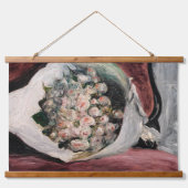 Pierre-Auguste Renoir - Bouquet in een doos Hangend Wandkleed (Voorkant)