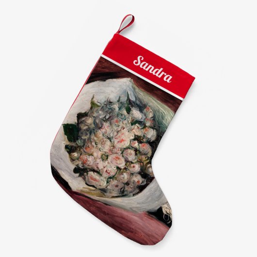 Pierre-Auguste Renoir - Bouquet in een doos Kleine Kerstsok (Voorkant (Hangend))