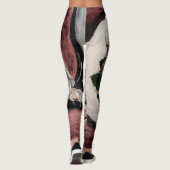 Pierre-Auguste Renoir - Bouquet in een doos Leggings (Achterkant)