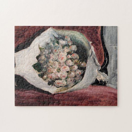Pierre-Auguste Renoir - Bouquet in een doos Legpuzzel (Horizontaal)