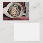 Pierre-Auguste Renoir - Bouquet in een doos Notitiekaartje (Voorkant / Achterkant)