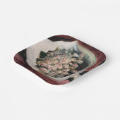 Pierre-Auguste Renoir - Bouquet in een doos Papieren Bordje (Gebogen)