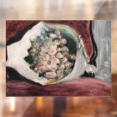 Pierre-Auguste Renoir - Bouquet in een doos Raamsticker (Vel 2)