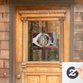 Pierre-Auguste Renoir - Bouquet in een doos Raamsticker (Huis Deur)