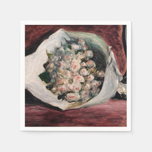 Pierre-Auguste Renoir - Bouquet in een doos Servet