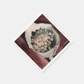 Pierre-Auguste Renoir - Bouquet in een doos Servet (Hoek)