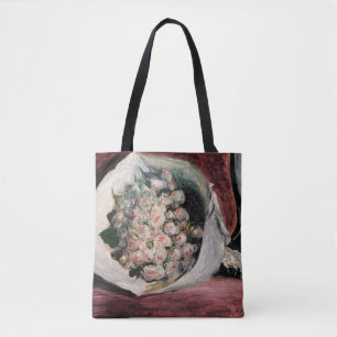 Pierre-Auguste Renoir - Bouquet in een doos Tote Bag