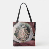 Pierre-Auguste Renoir - Bouquet in een doos Tote Bag (Achterkant)
