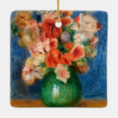 Pierre-Auguste Renoir - Bouquet Keramisch Ornament (Achterkant)