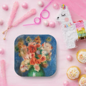 Pierre-Auguste Renoir - Bouquet Papieren Bordje (Feest)