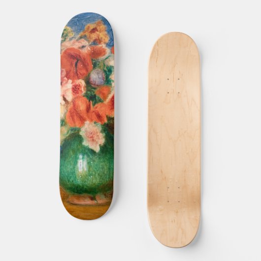 Pierre-Auguste Renoir - Bouquet Persoonlijk Skateboard (Voorkant)