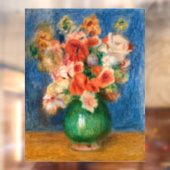 Pierre-Auguste Renoir - Bouquet Raamsticker (Vel 2)