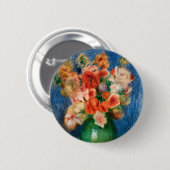 Pierre-Auguste Renoir - Bouquet Ronde Button 5,7 Cm (Voorkant /achterkant)