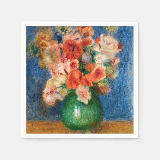 Pierre-Auguste Renoir - Bouquet Servet (Voorkant)