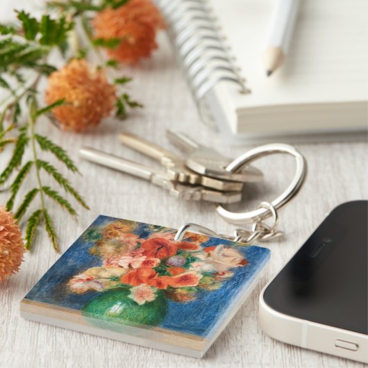 Pierre-Auguste Renoir - Bouquet Sleutelhanger (Voorkant Rechts)