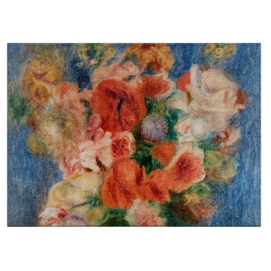 Pierre-Auguste Renoir - Bouquet Snijplank (Voorkant)