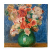 Pierre-Auguste Renoir - Bouquet Tegeltje (Voorkant)