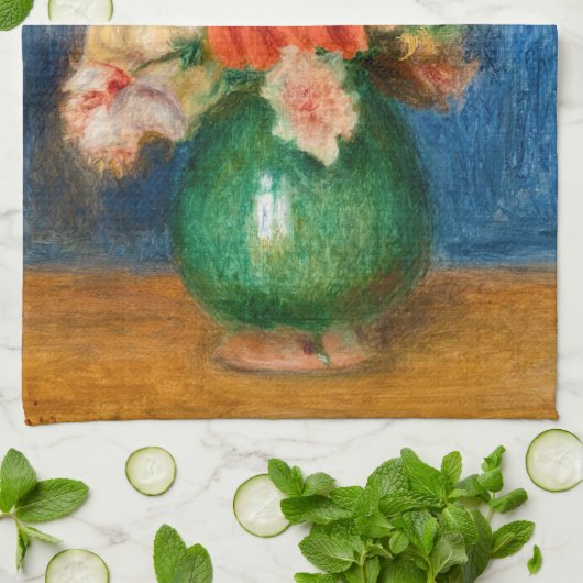 Pierre-Auguste Renoir - Bouquet Theedoek (Gevouwen)