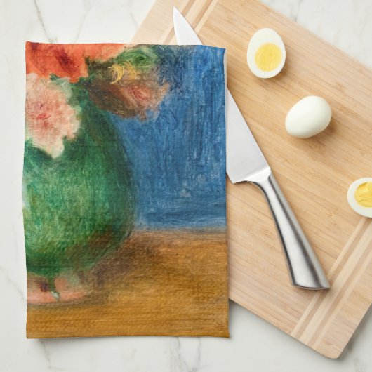 Pierre-Auguste Renoir - Bouquet Theedoek (Quarter Fold)