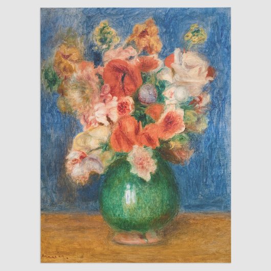 Pierre-Auguste Renoir - Bouquet Tissuepapier