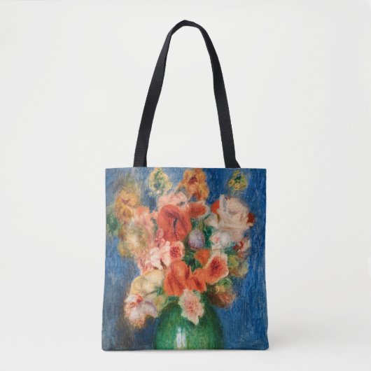 Pierre-Auguste Renoir - Bouquet Tote Bag (Voorkant)