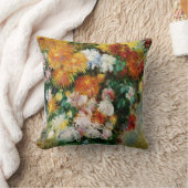 Pierre - Auguste renoir - Bouquet van chrysanthemu Kussen (Deken)