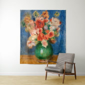 Pierre-Auguste Renoir - Bouquet Wandkleed (In situ)