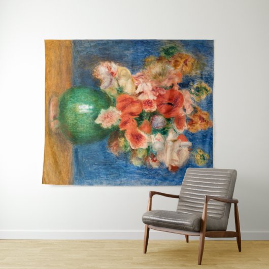 Pierre-Auguste Renoir - Bouquet Wandkleed (In Situ (horizontaal))