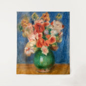Pierre-Auguste Renoir - Bouquet Wandkleed (Voorkant)